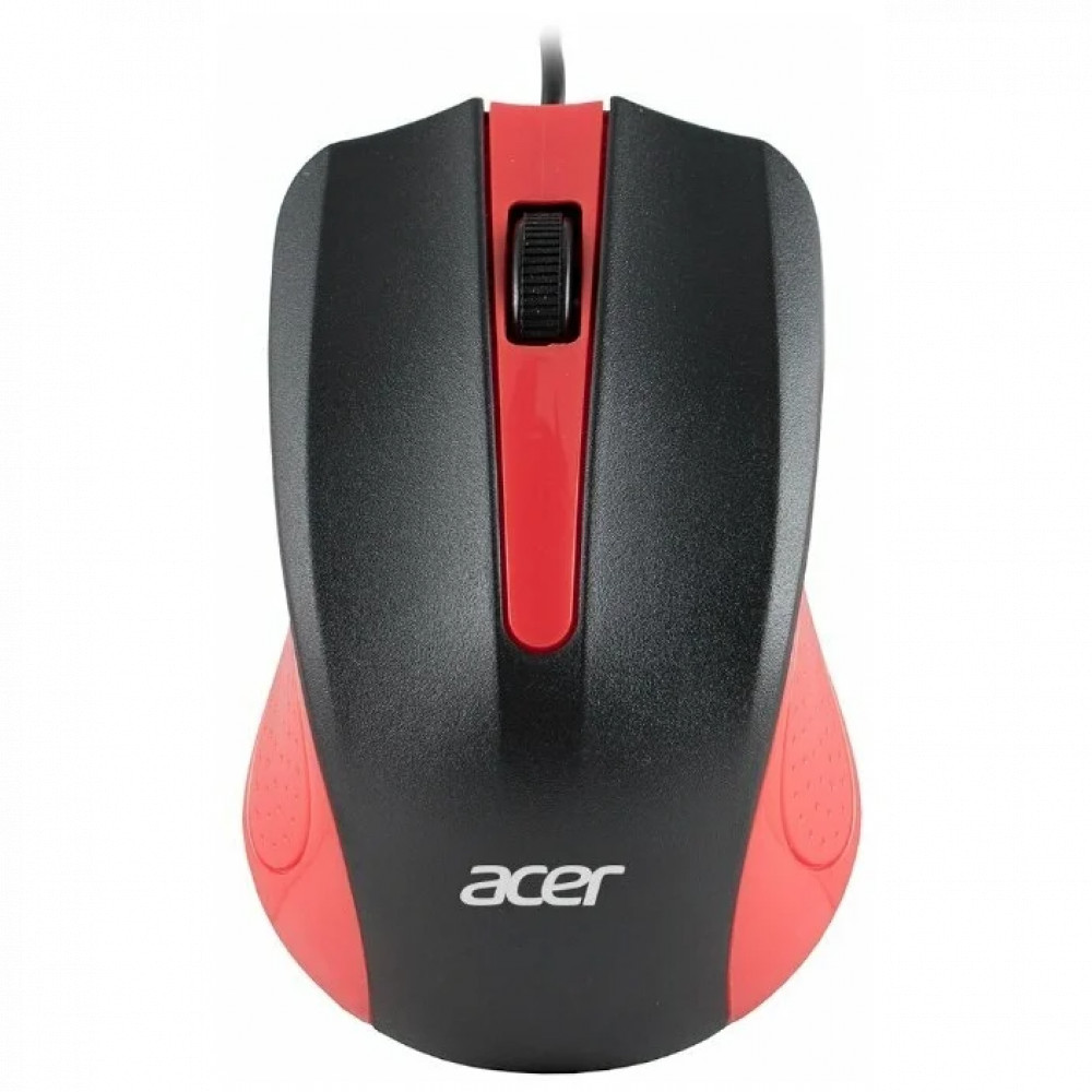 Мышь Acer OMW012 черный/красный ZL.MCEEE.003 Бюджетные, Проводная - миниатюра 4