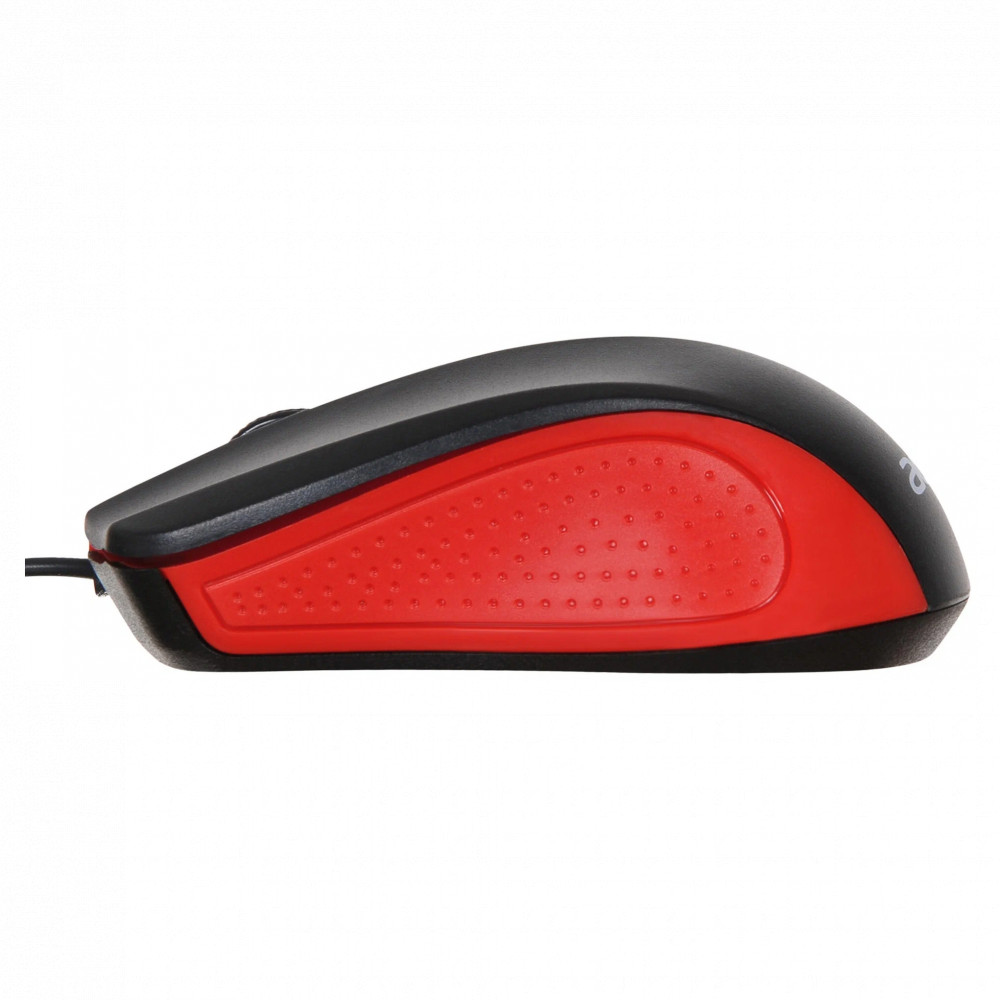 Мышь Acer OMW012 черный/красный ZL.MCEEE.003 Бюджетные, Проводная - миниатюра 5