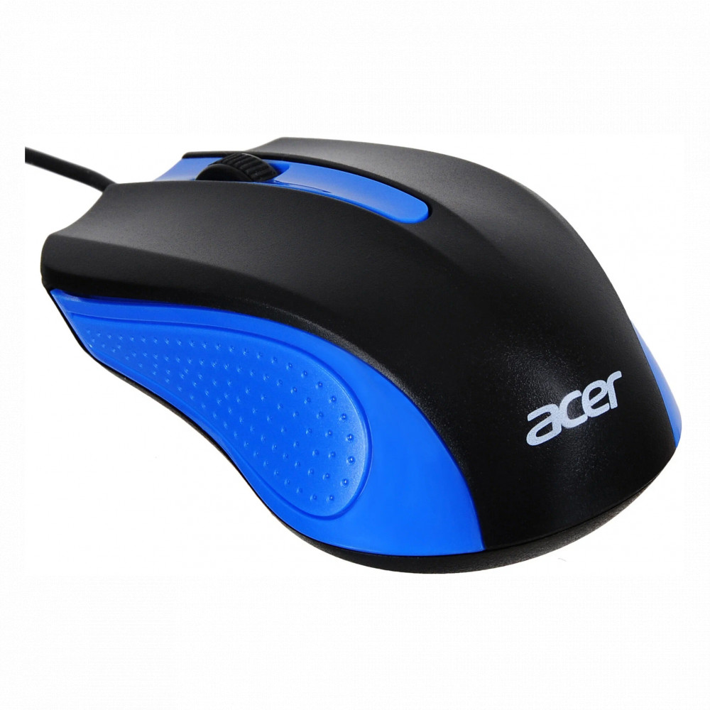 Мышь Acer OMW011 черный/синий ZL.MCEEE.002 Бюджетные, Проводная - миниатюра 6