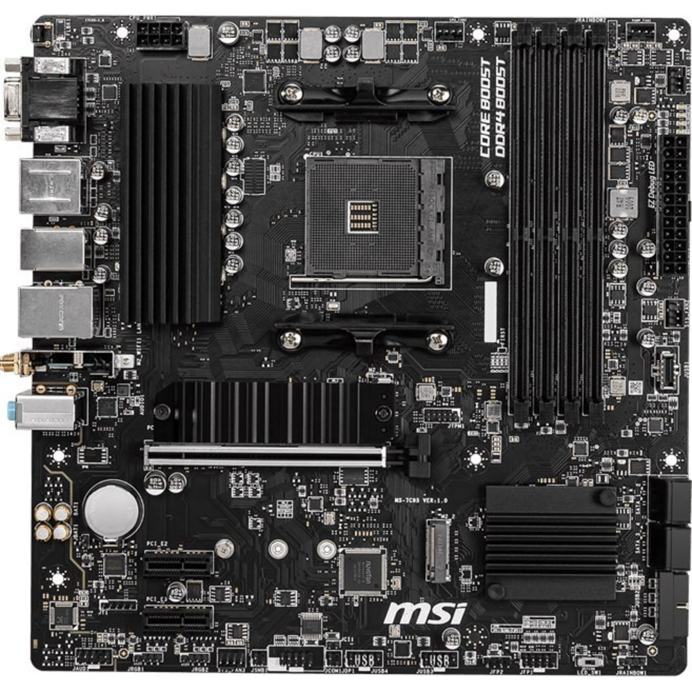 Материнская плата MSI B550M PRO-VDH WIFI Micro-ATX, AMD AM4 - миниатюра 6
