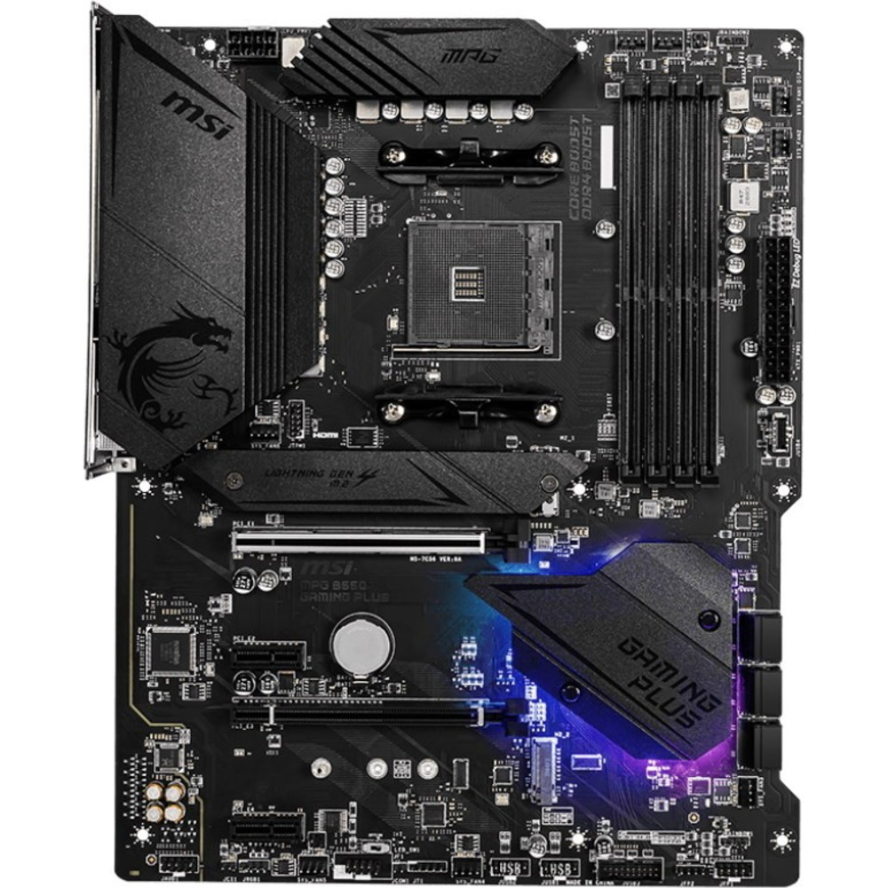 Материнская плата MSI MPG B550 GAMING PLUS ATX, AMD AM4 - миниатюра 7
