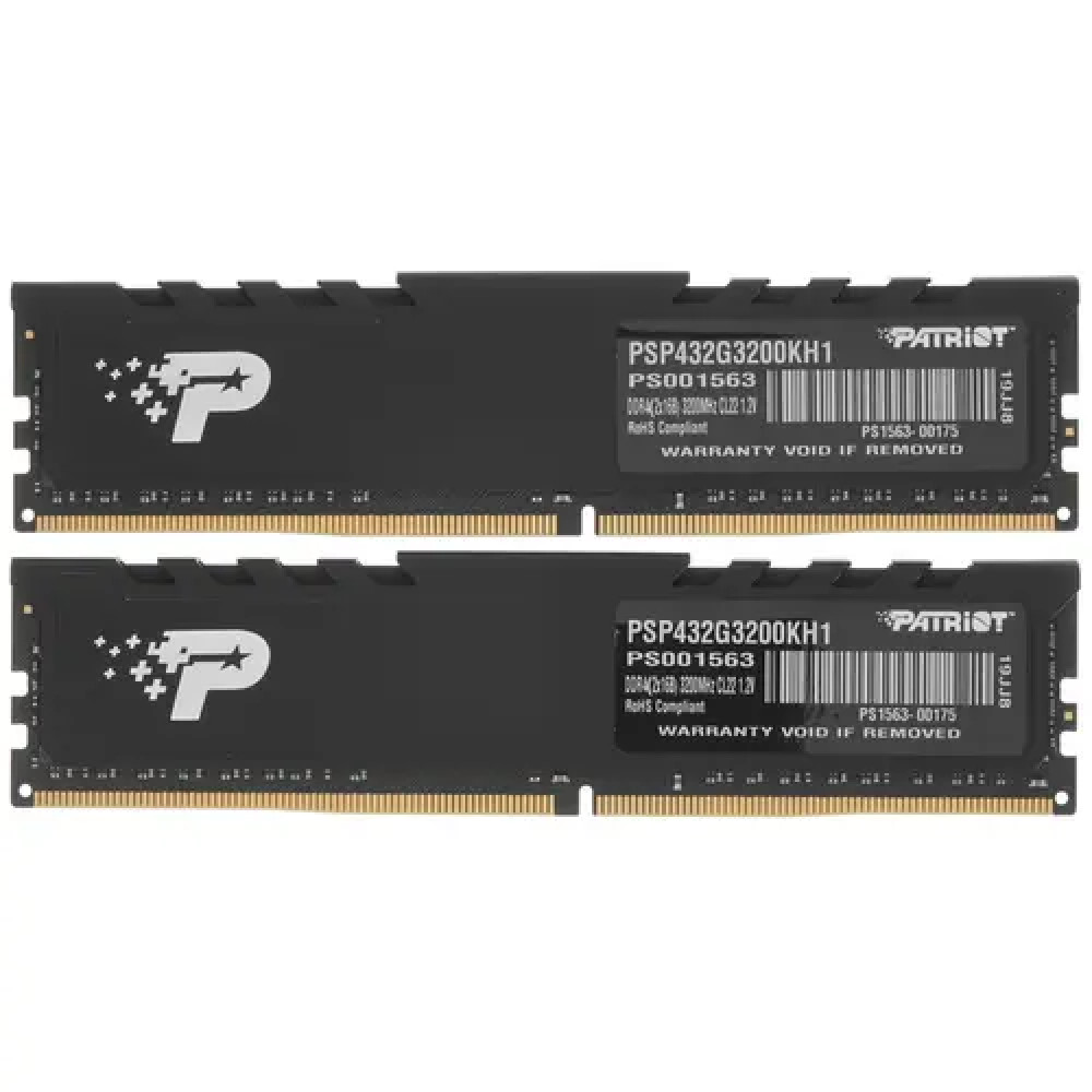 ОЗУ Patriot Signature Line Premium PSP432G3200KH1 DIMM, DDR4, 32 Гб (2 х 16 Гб), 3200 МГц - миниатюра 4