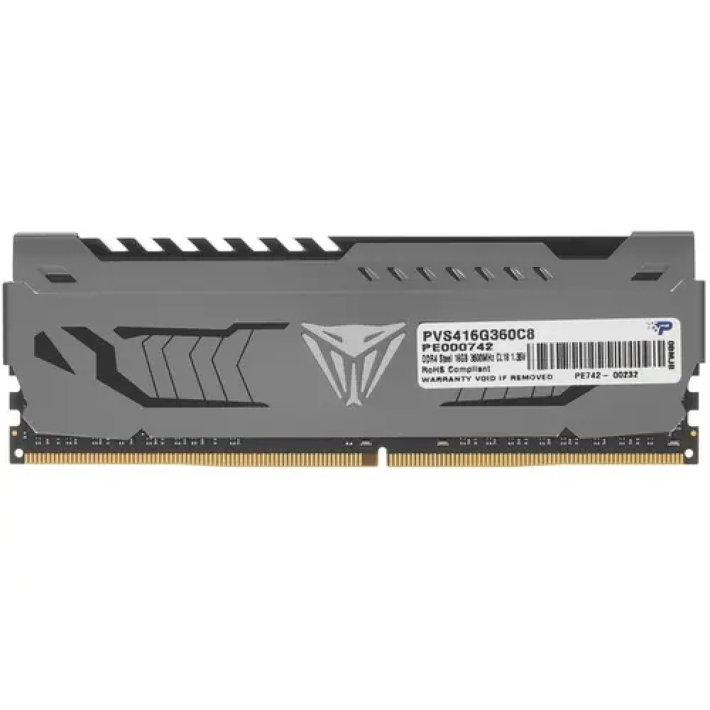 ОЗУ Patriot Viper Steel PVS416G360C8 DIMM, DDR4, 16 Гб, 3600 МГц - миниатюра 4