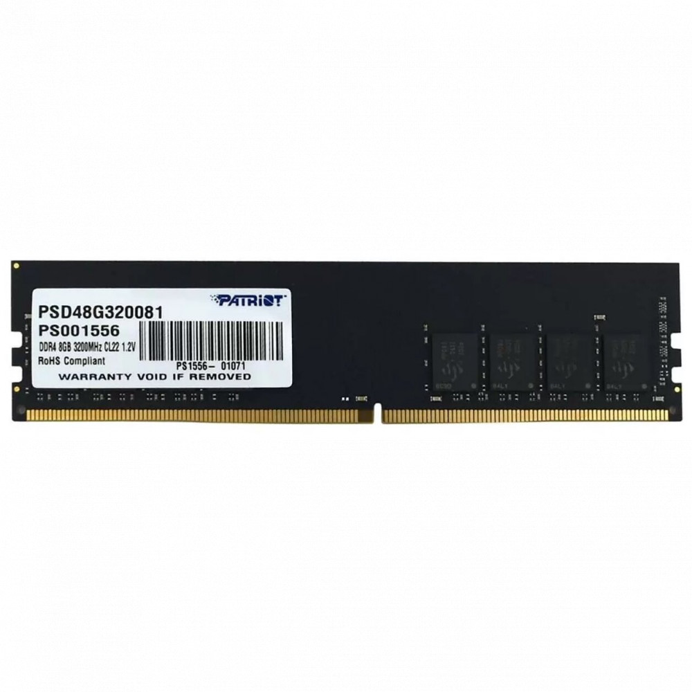 ОЗУ Patriot 8 ГБ PSD48G320081 DIMM, DDR4, 8 Гб, 3200 МГц - миниатюра 4