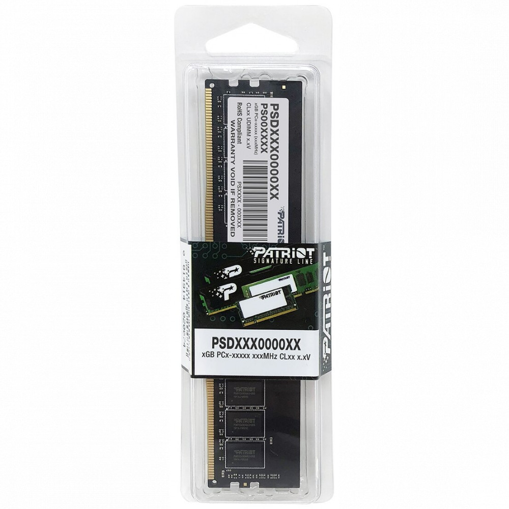 ОЗУ Patriot 8 ГБ PSD48G320081 DIMM, DDR4, 8 Гб, 3200 МГц - миниатюра 6