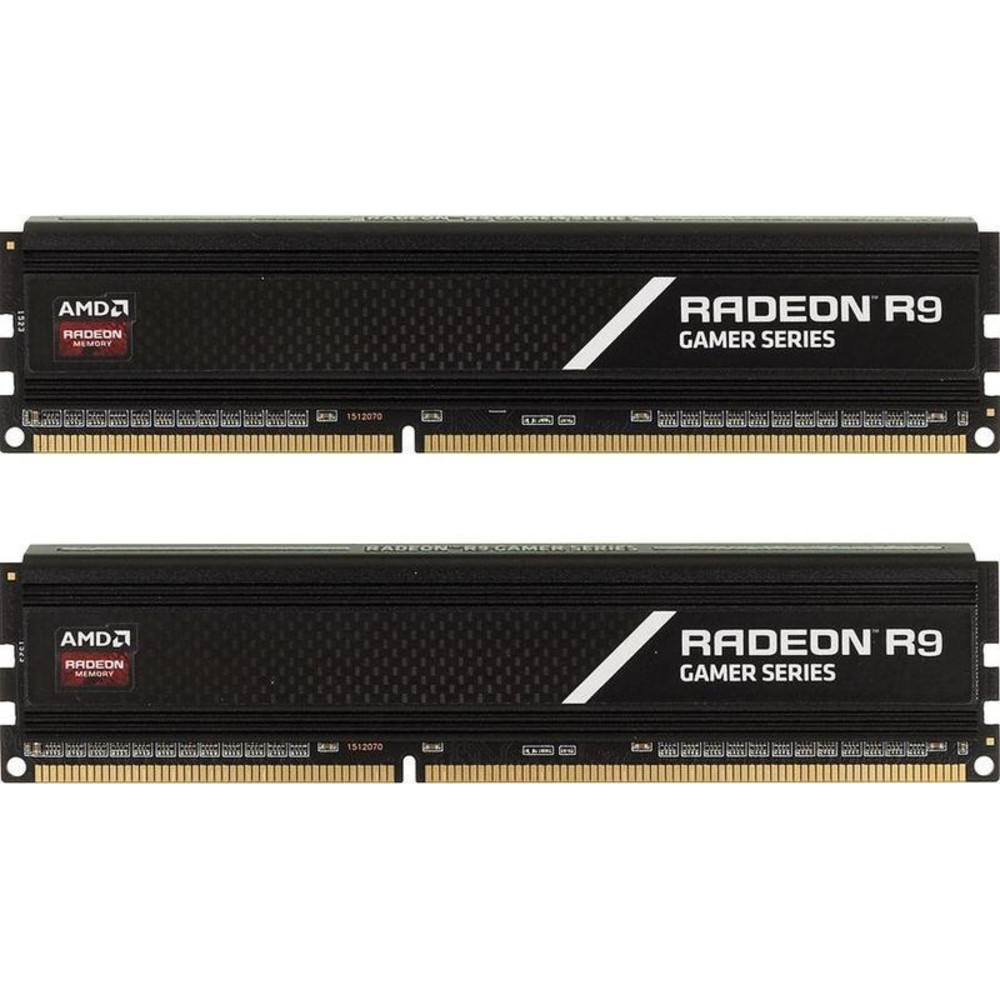 ОЗУ AMD Radeon R9 Gamer Series Black R9S432G3206U2K DIMM, DDR4, 32 Гб (2 х 16 Гб), 3200 МГц - миниатюра 2