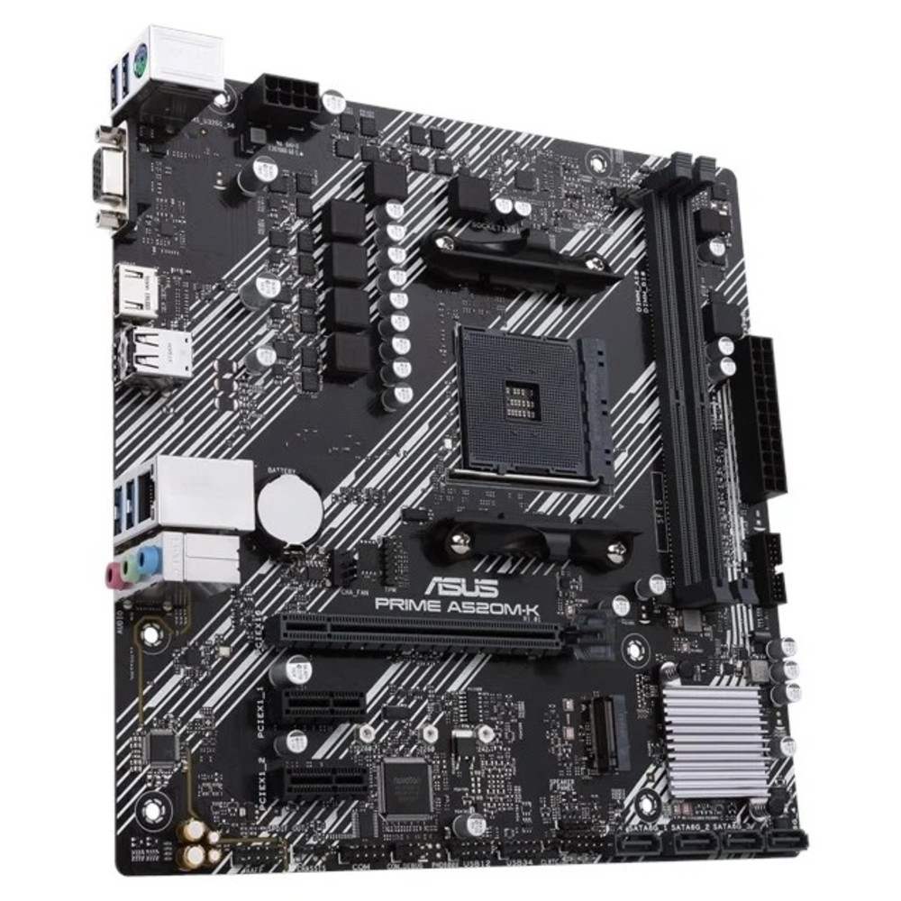 Материнская плата Asus PRIME A520M-K 90MB1500-M0EAY0 Micro-ATX, AMD AM4 - миниатюра 5
