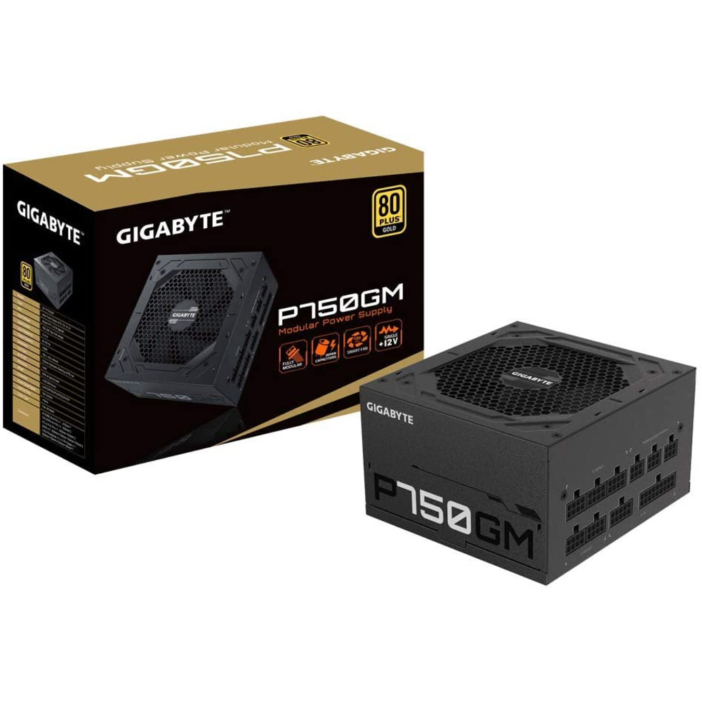 Блок питания Gigabyte GP-P750GM (80 Plus Gold 750W, Modular, Smart Fan, Smart Power Protection, 5 Year Warranty, Power Supply) 750 Вт - миниатюра 14