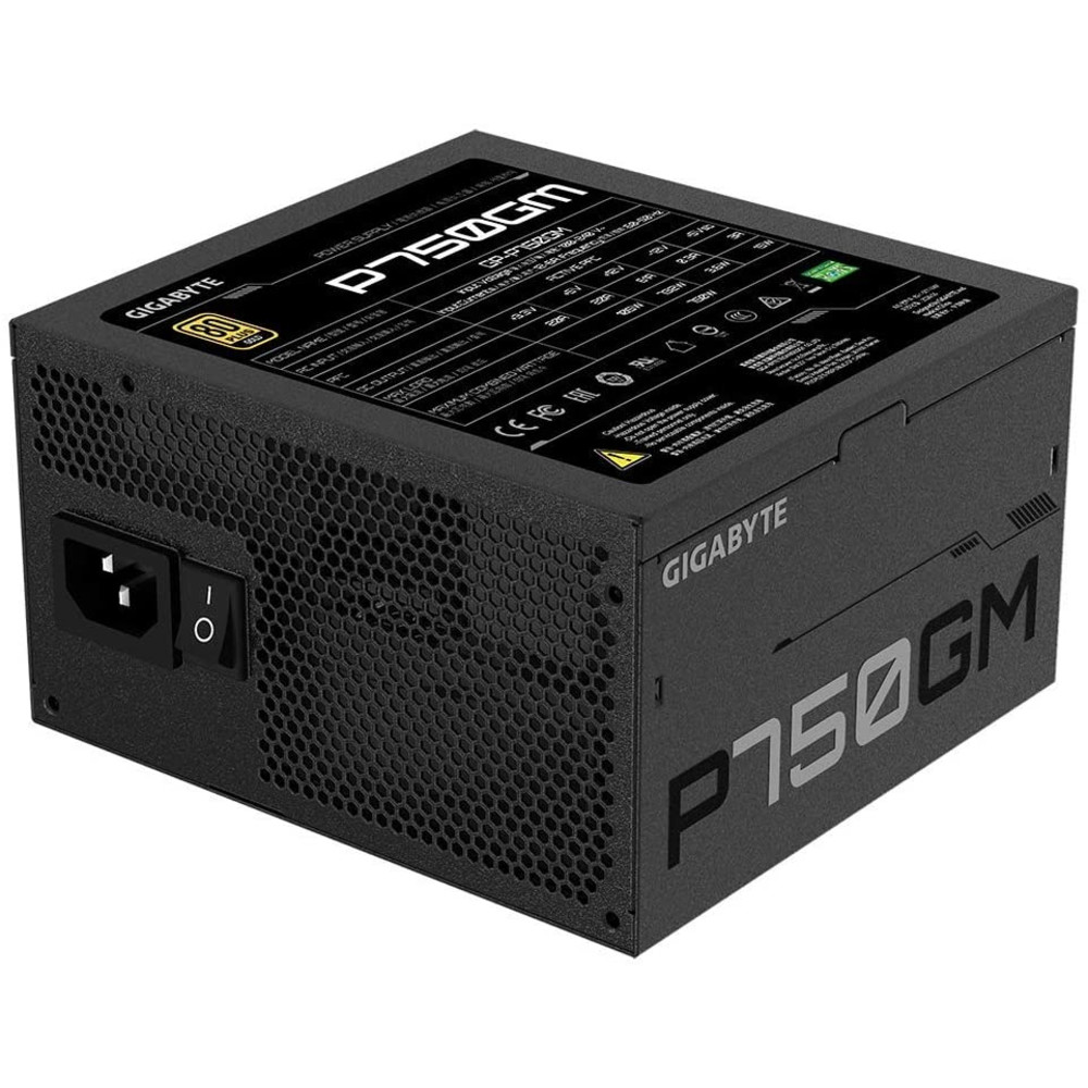 Блок питания Gigabyte GP-P750GM (80 Plus Gold 750W, Modular, Smart Fan, Smart Power Protection, 5 Year Warranty, Power Supply) 750 Вт - миниатюра 11