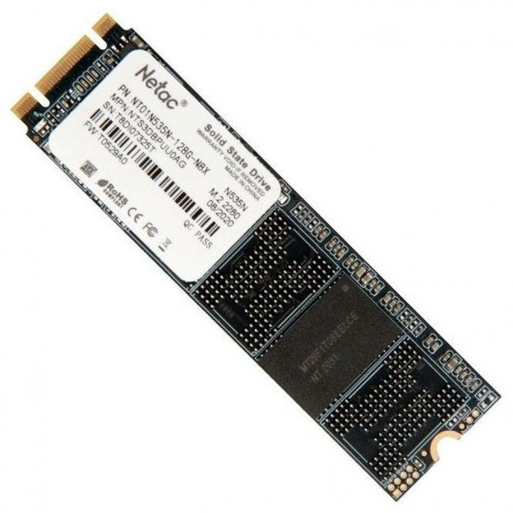 Жесткий диск Netac N535N NT01N535N-128G-N8X SSD (твердотельные), 128 ГБ, M.2, SATA - миниатюра 5