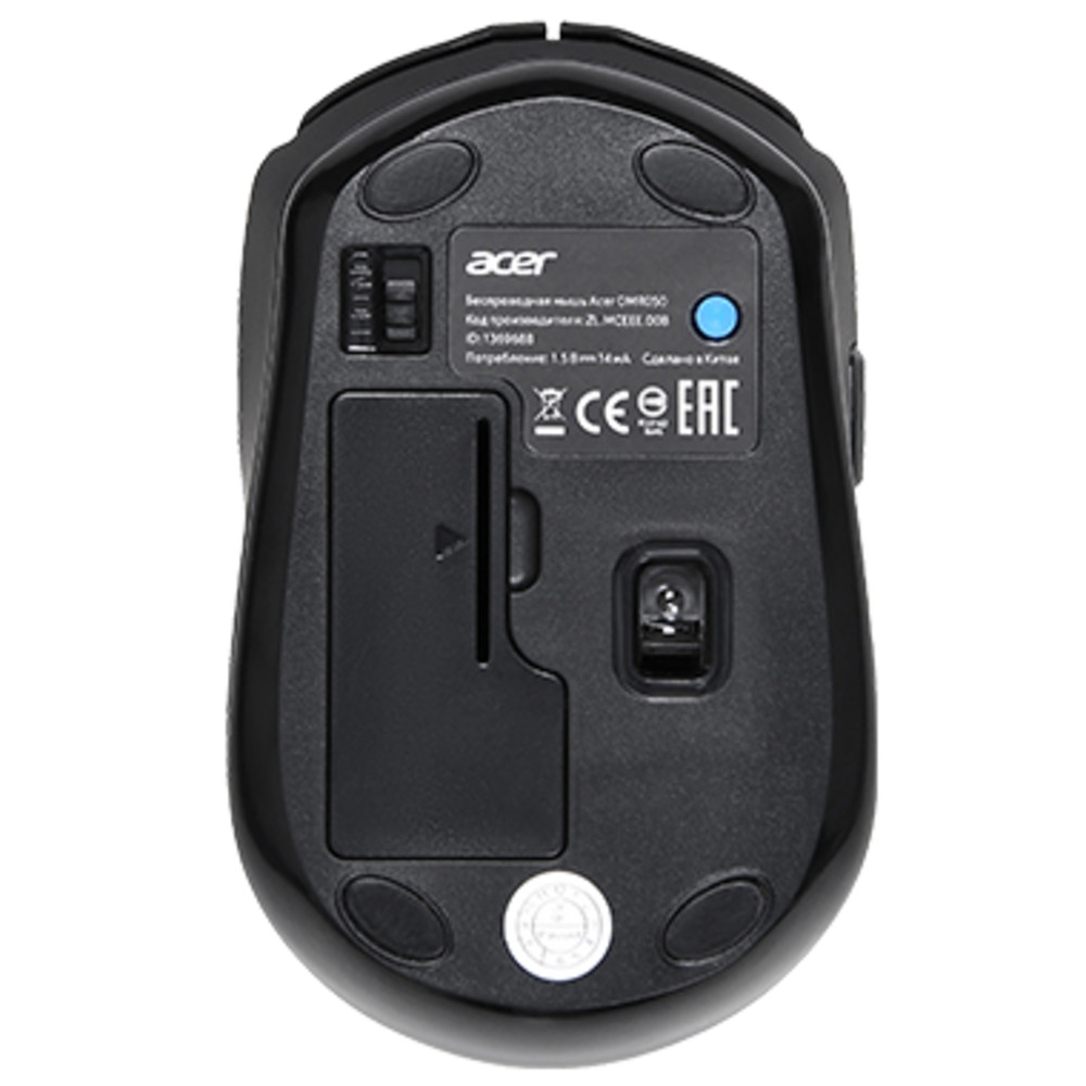 Мышь Acer OMR050 ZL.MCEEE.00B Бюджетные, Беспроводная - миниатюра 10