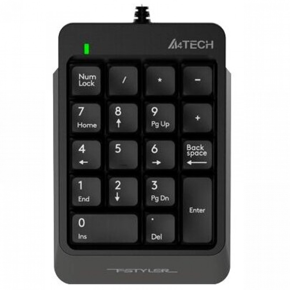 Клавиатура A4Tech FK13 USB ( GREY) Проводная, USB - миниатюра 2