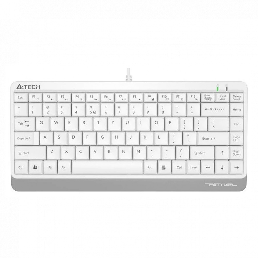 Клавиатура A4Tech FK11 USB (WHITE) Проводная, USB - миниатюра 2