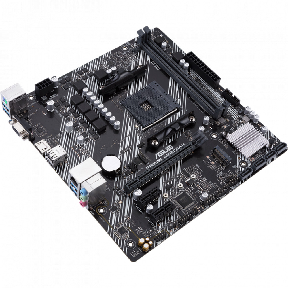 Материнская плата Asus PRIME A520M-K Micro-ATX, AMD AM4 - миниатюра 11