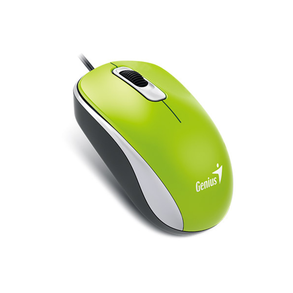 Мышь Genius DX-110 Green 31010116105 Бюджетные, Проводная - миниатюра 4
