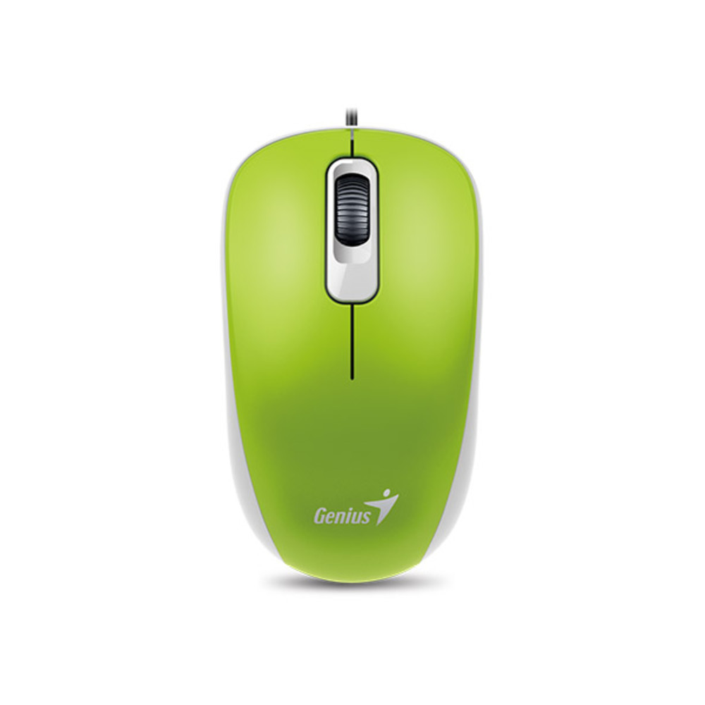 Мышь Genius DX-110 Green 31010116105 Бюджетные, Проводная - миниатюра 5