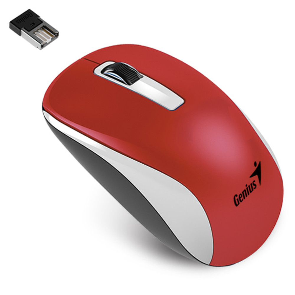 Мышь Genius NX-7010 White/Red 31030114111 Премиальные, Беспроводная - миниатюра 4