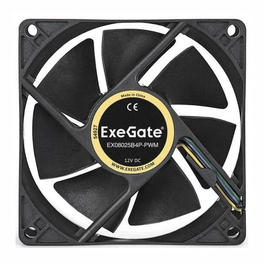 Система охлаждения ExeGate E08025B4P-PWM, 80x80x25 мм EX283378RUS Для системного блока - миниатюра 3