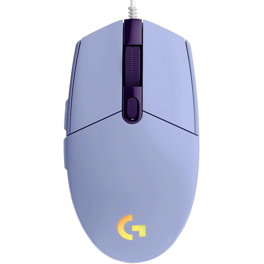 Мышь Logitech G102 LightSync Lilac 910-005854 Игровые, Проводная - миниатюра 5