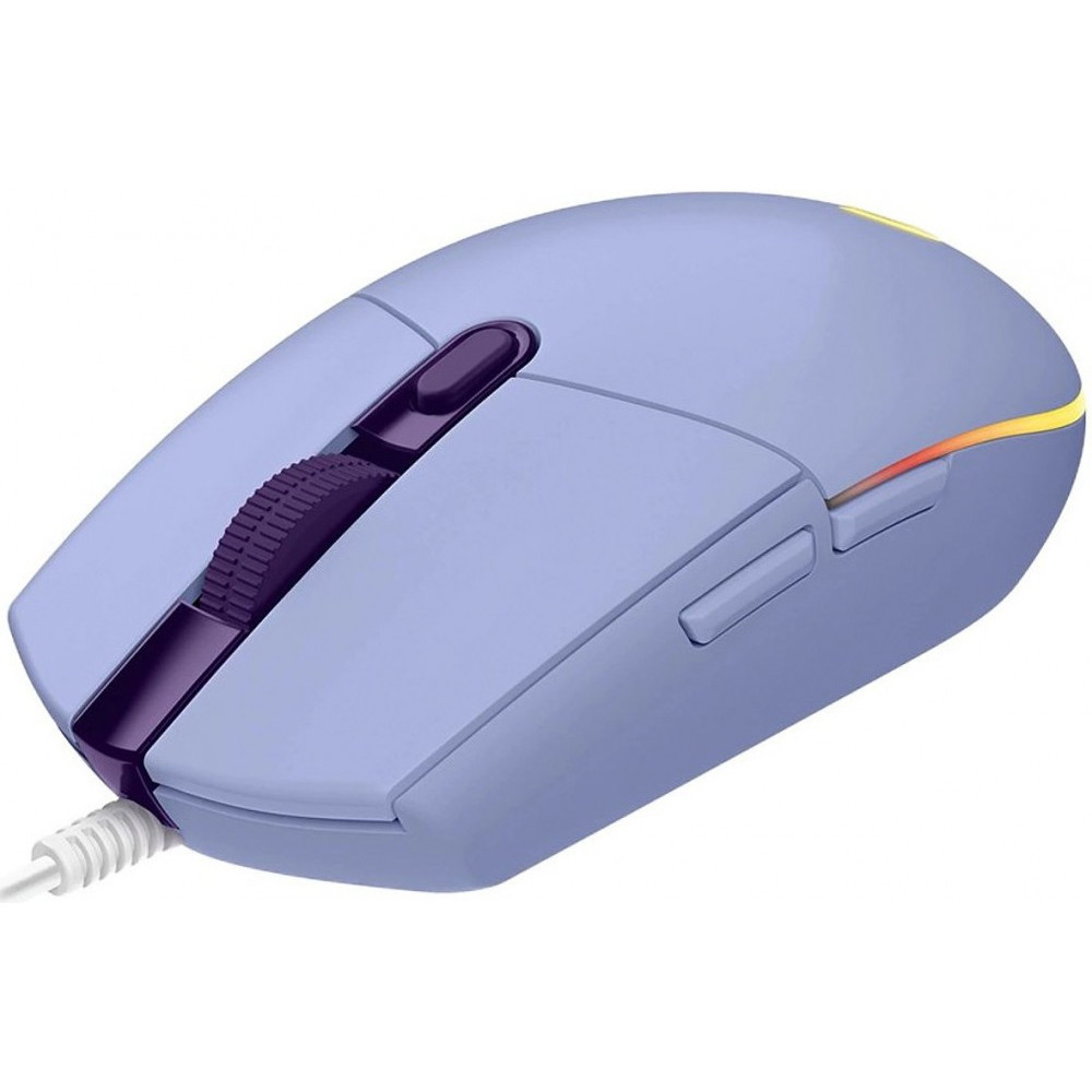 Мышь Logitech G102 LightSync Lilac 910-005854 Игровые, Проводная - миниатюра 4