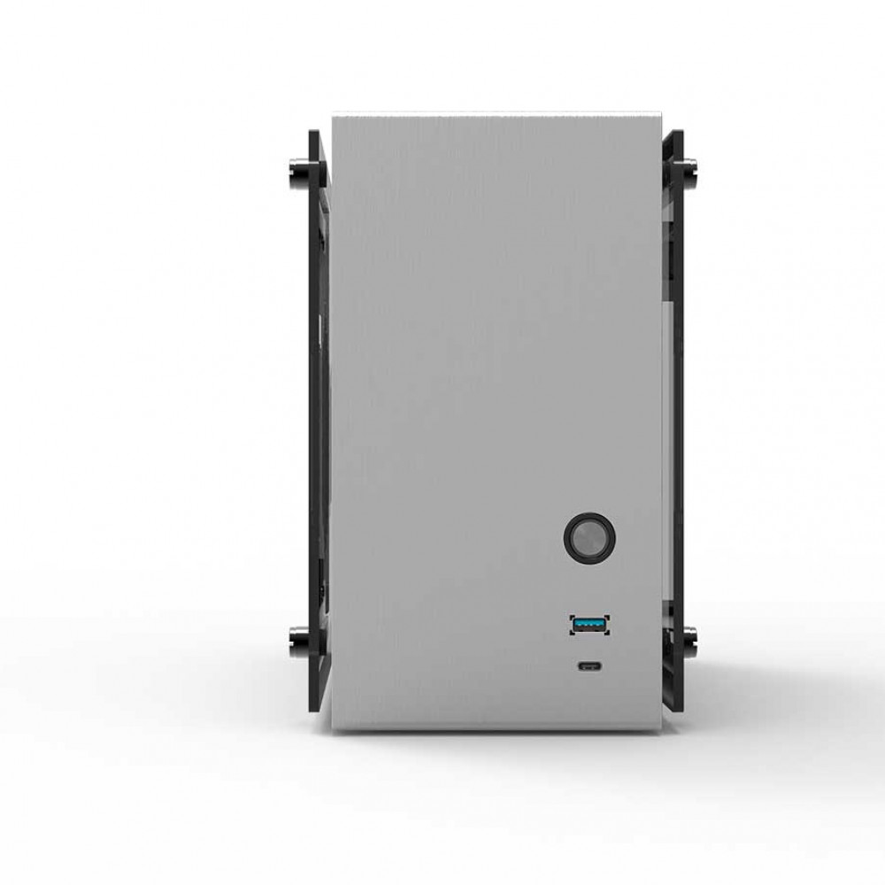 Корпус Zalman M2 mini (Silver) Mini-Tower - миниатюра 4