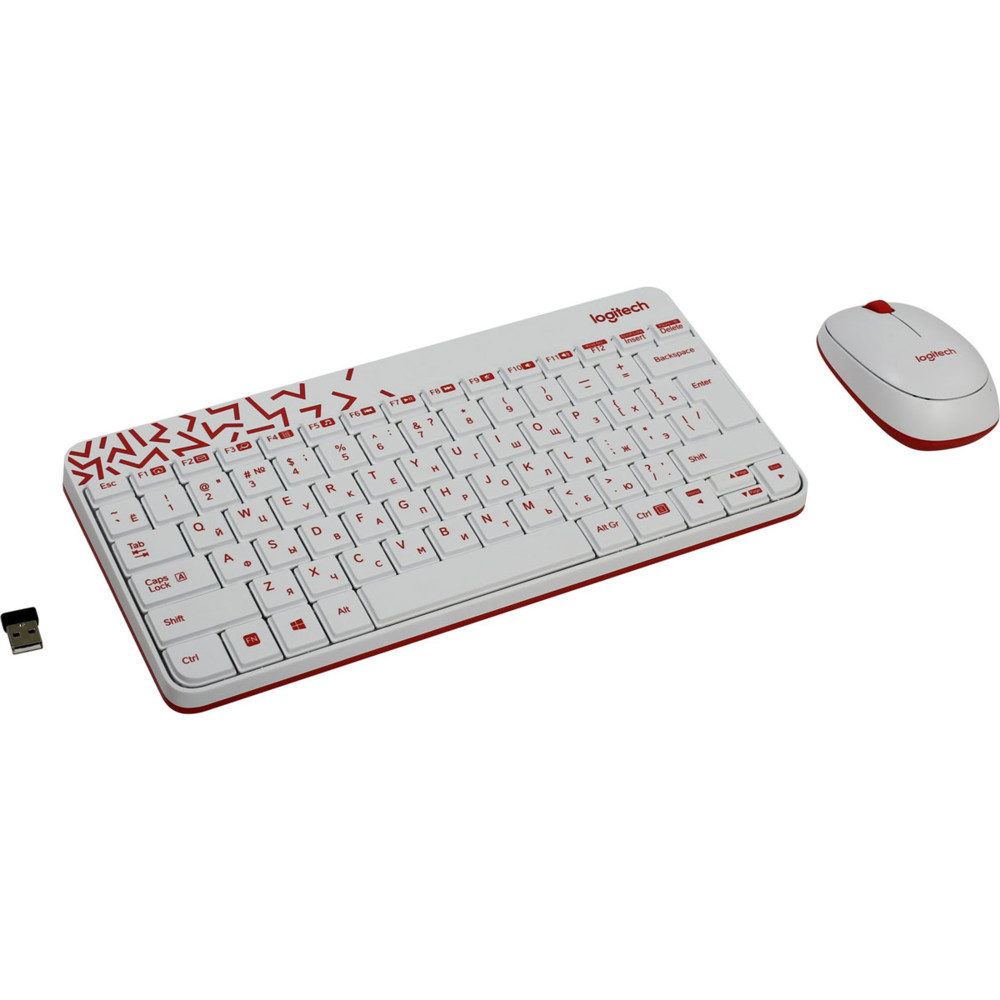 Клавиатура + мышь Logitech Wireless Combo MK240 920-008212 - миниатюра 3