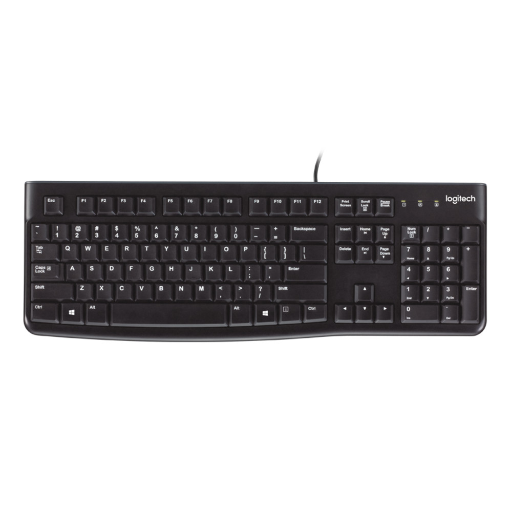 Клавиатура Logitech K120 920-002522 - миниатюра 4