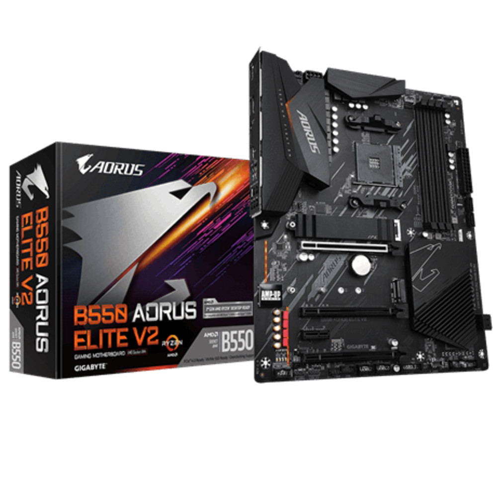 Материнская плата Gigabyte B550 AORUS ELITE V2 ATX, AMD AM4 - миниатюра 10
