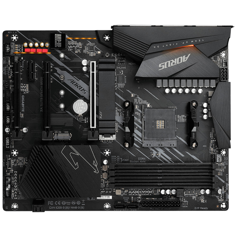 Материнская плата Gigabyte B550 AORUS ELITE V2 ATX, AMD AM4 - миниатюра 7