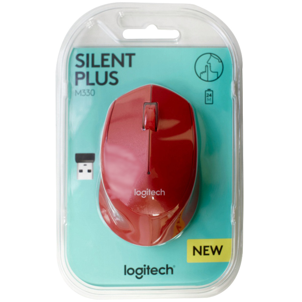 Мышь Logitech M330 SILENT PLUS 910-004911 Премиальные, Беспроводная - миниатюра 12