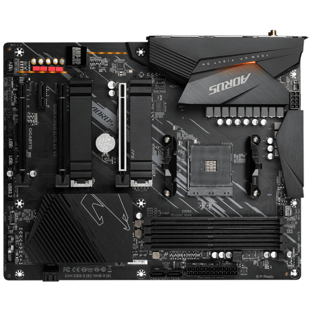 Материнская плата Gigabyte B550 AORUS ELITE AX V2 ATX, AMD AM4 - миниатюра 10