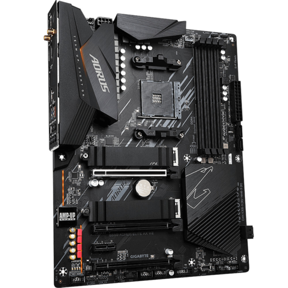 Материнская плата Gigabyte B550 AORUS ELITE AX V2 ATX, AMD AM4 - миниатюра 9