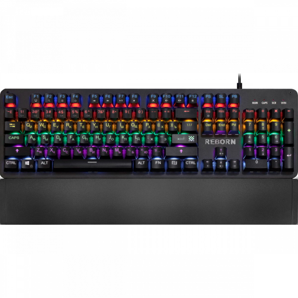 Клавиатура Defender Reborn GK-165DL 45165 Проводная, USB - миниатюра 9