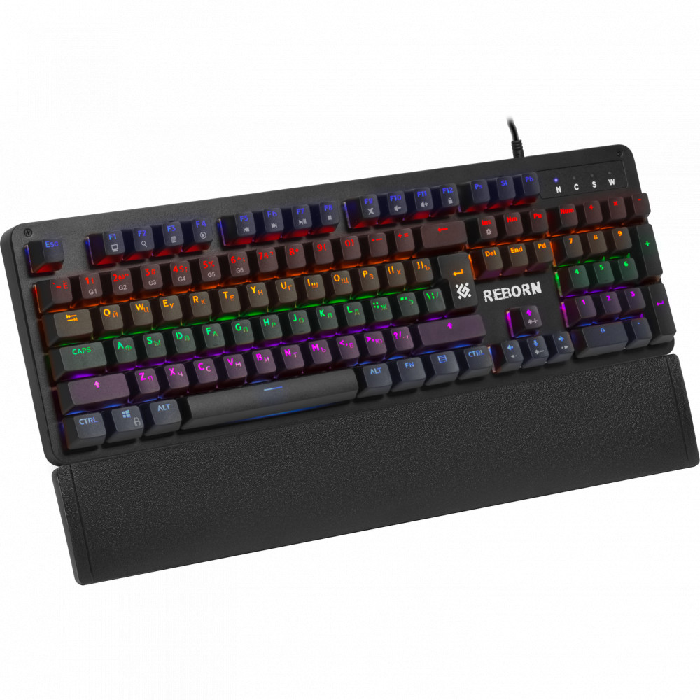 Клавиатура Defender Reborn GK-165DL 45165 Проводная, USB - миниатюра 11