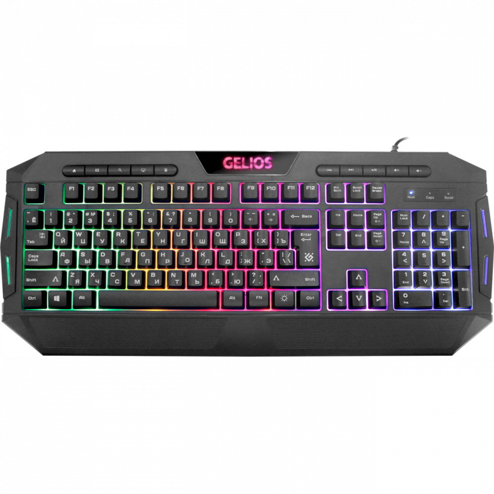 Клавиатура Defender Gelios GK-174DL 45174 Проводная, USB - миниатюра 4
