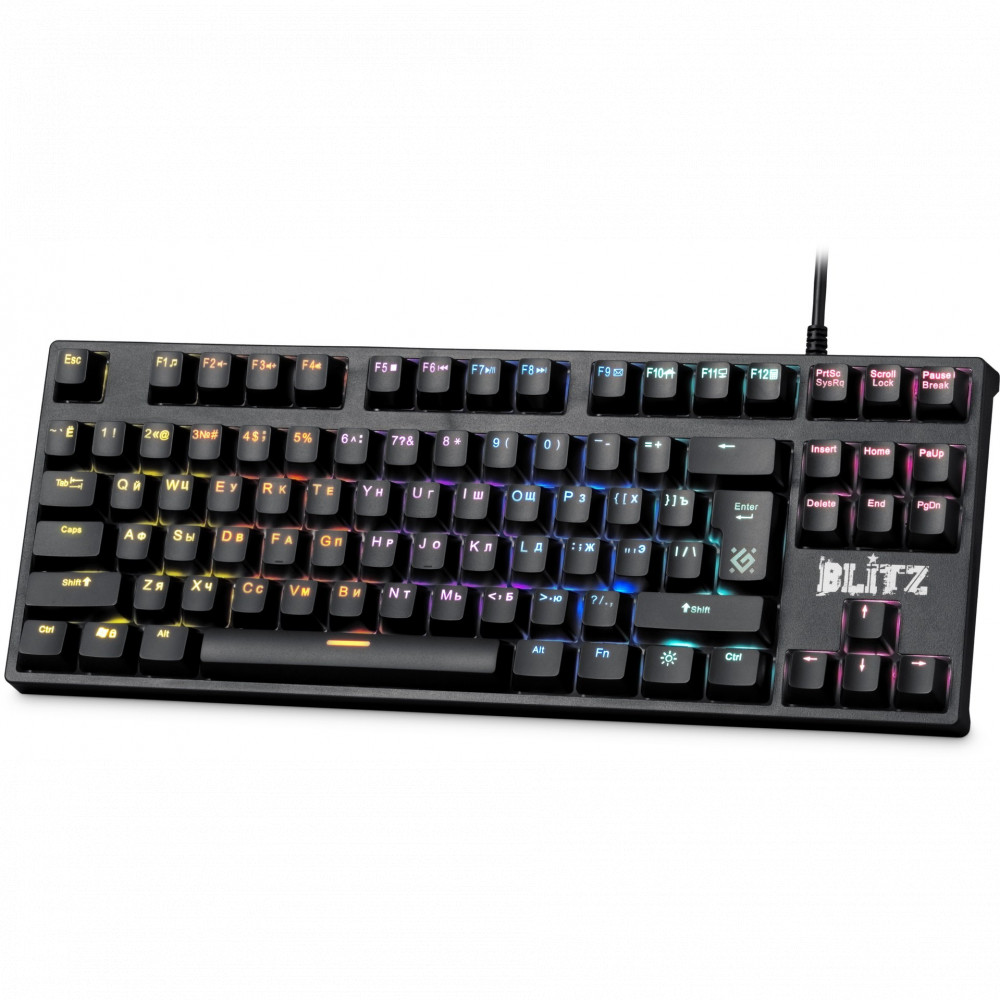 Клавиатура Defender Blitz GK-240L 45240 Проводная, USB - миниатюра 9