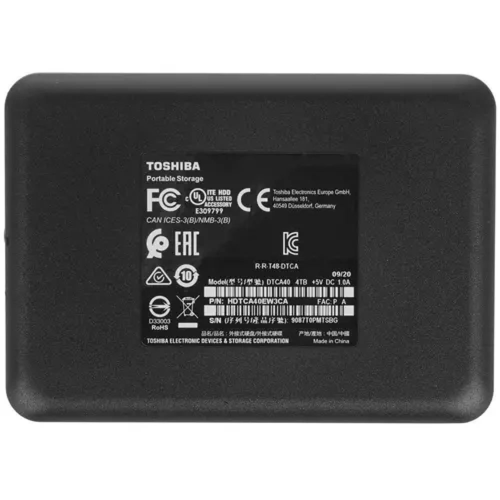 Внешние накопители Toshiba Canvio Advance [HDTCA40EW3CA] 4 ТБ - миниатюра 7