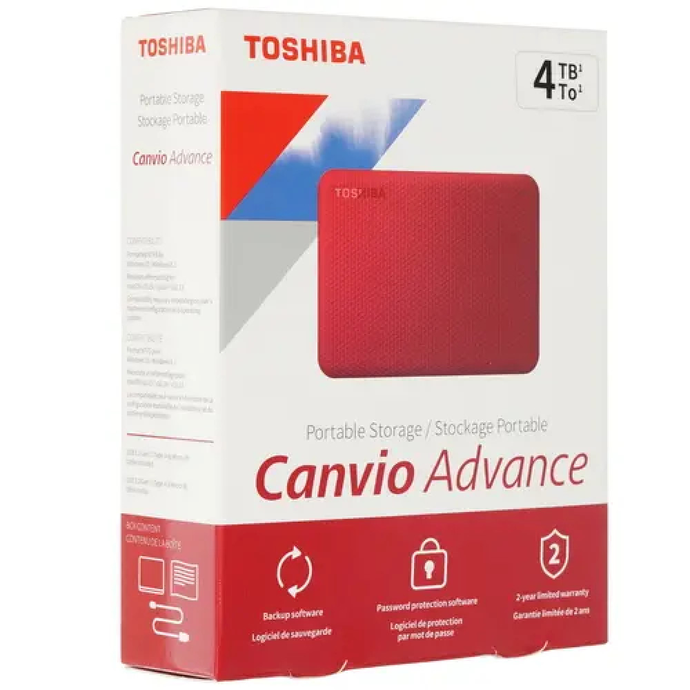 Внешние накопители Toshiba Canvio Advance [HDTCA40ER3CA] 4 ТБ - миниатюра 10