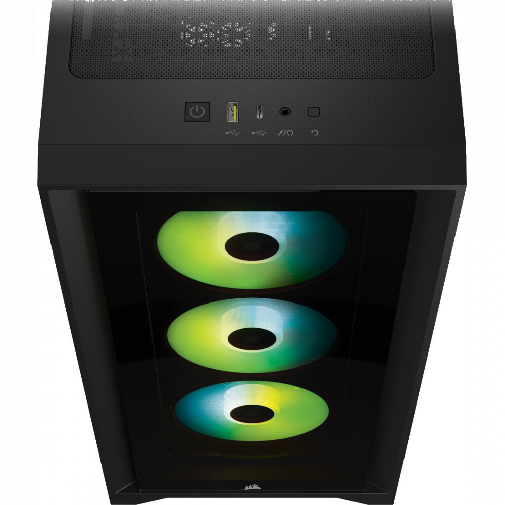 Корпус Corsair iCUE 4000X RGB CC-9011204-WW Mid-Tower - миниатюра 14