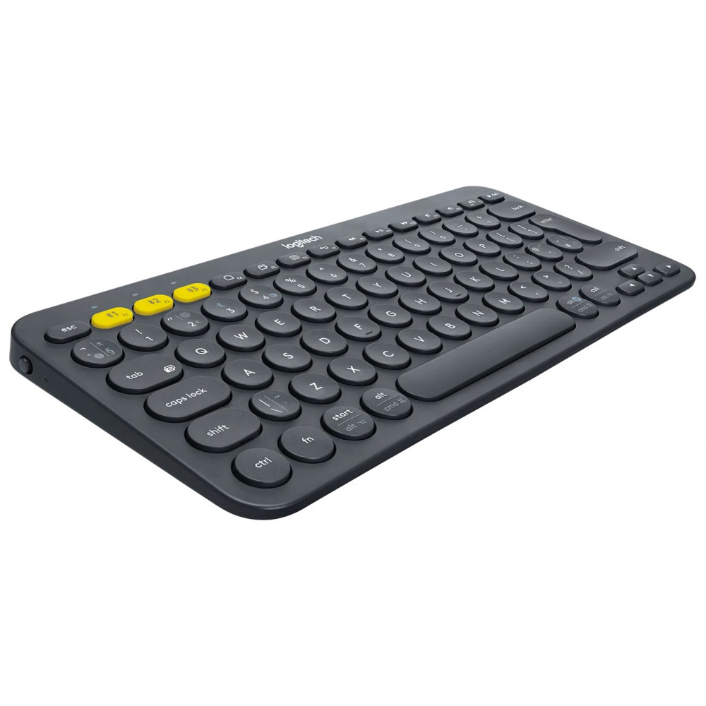 Клавиатура Logitech K380 - Dark Grey 920-007584 Беспроводная, Bluetooth - миниатюра 4