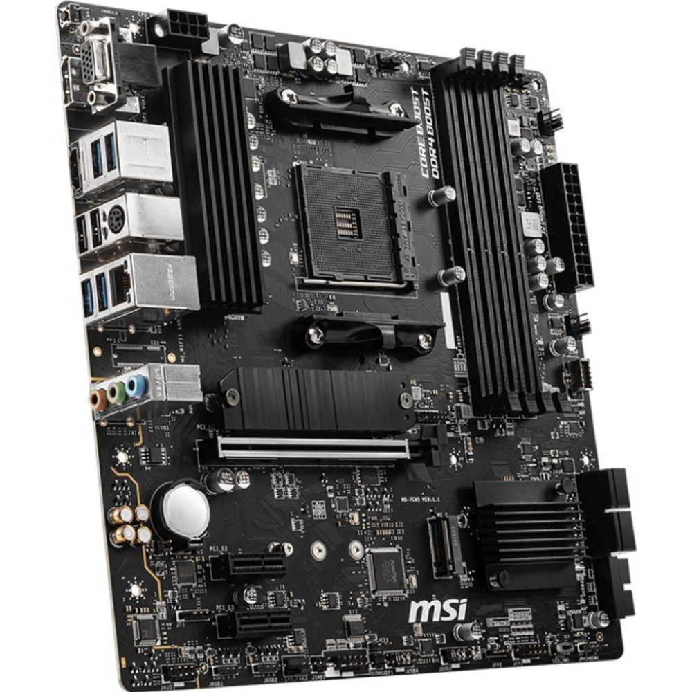 Материнская плата MSI B550M PRO-VDH Micro-ATX, AMD AM4 - миниатюра 6