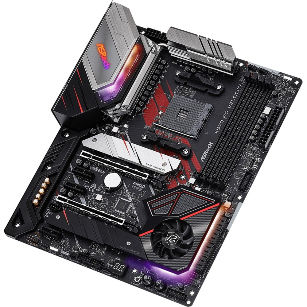 Материнская плата ASRock X570 PG VELOCITA ATX, AMD AM4 - миниатюра 7