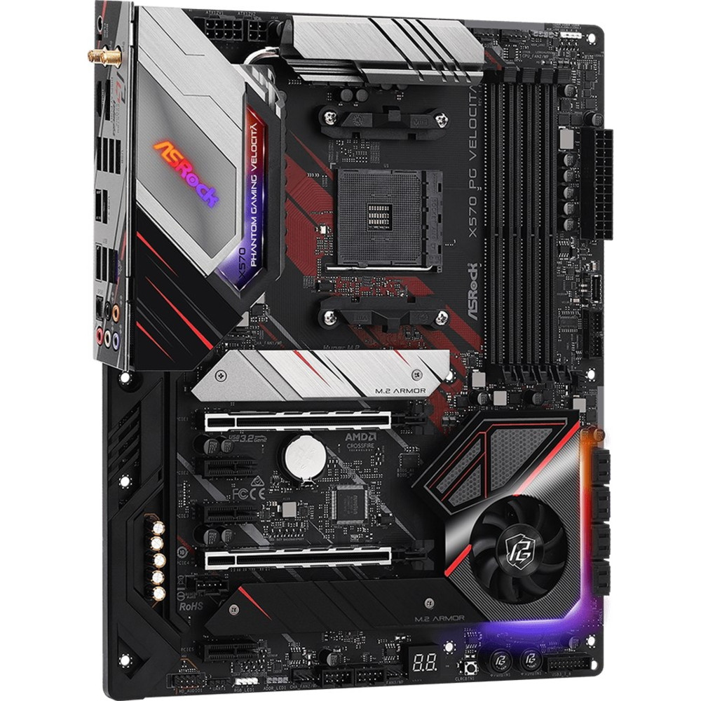 Материнская плата ASRock X570 PG VELOCITA ATX, AMD AM4 - миниатюра 8