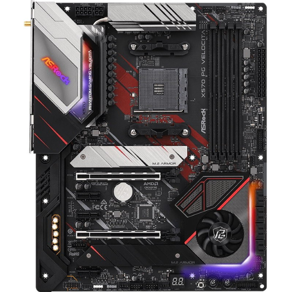 Материнская плата ASRock X570 PG VELOCITA ATX, AMD AM4 - миниатюра 10