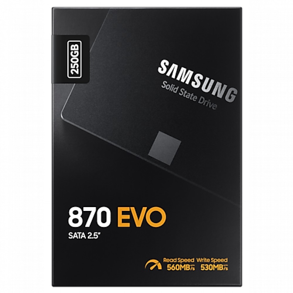 Жесткий диск Samsung 870 EVO Client SSD 250 ГБ MZ-77E250BW SSD (твердотельные), 250 ГБ, 2.5 дюйма, SATA - миниатюра 13