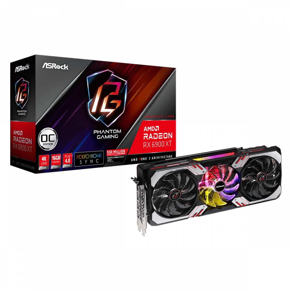 Видеокарта ASRock RX6900XT PGD 16GO 16 ГБ - миниатюра 12