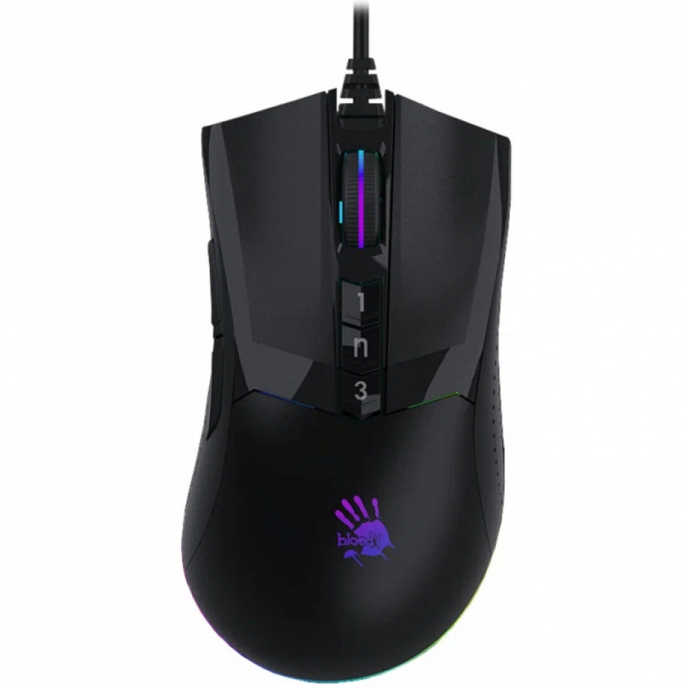 Мышь A4Tech W90 Max W90 MAX ( STONE BLACK) Игровые, Проводная - миниатюра 4