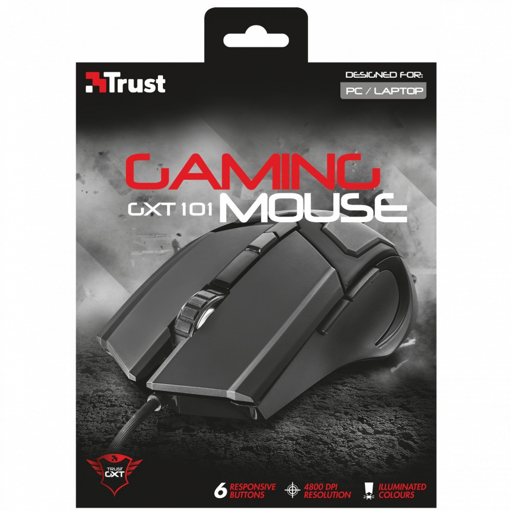 Мышь Trust GXT 101 21044 Игровые, Проводная - миниатюра 8