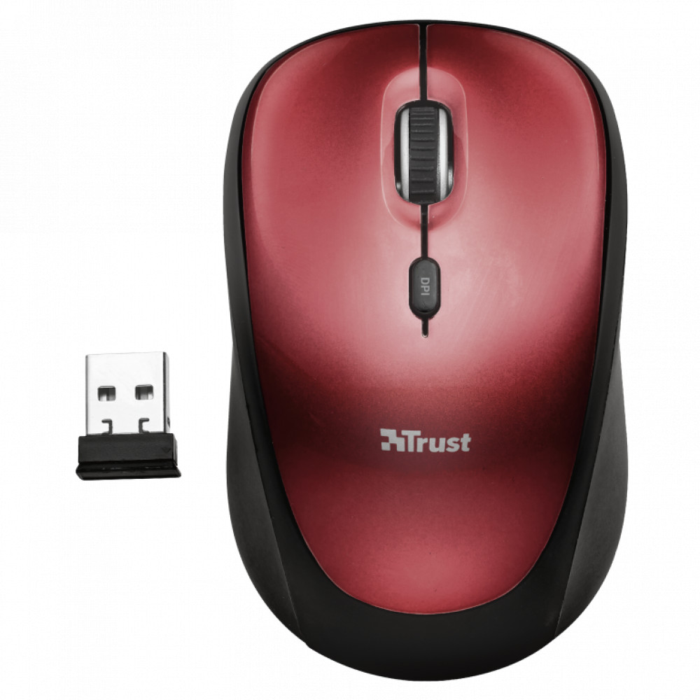 Мышь Trust Wireless Mouse Yvi 19522 Бюджетные, Беспроводная - миниатюра 6
