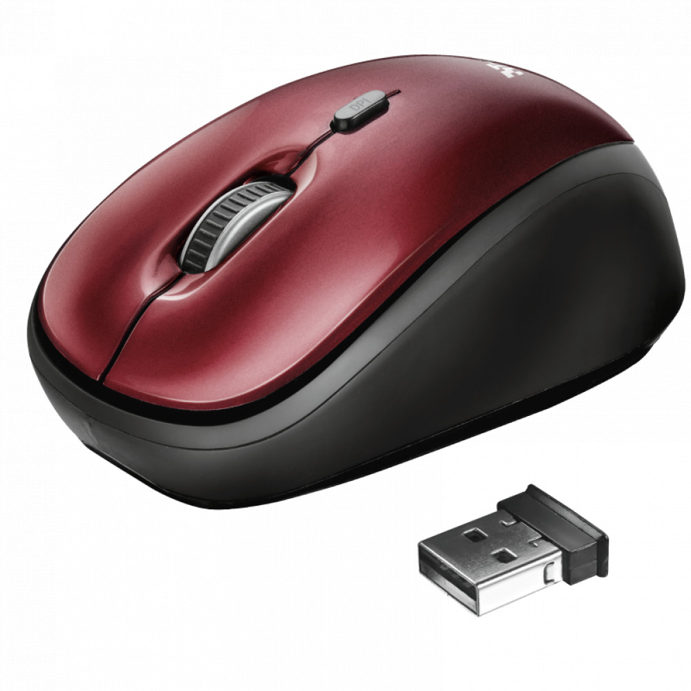 Мышь Trust Wireless Mouse Yvi 19522 Бюджетные, Беспроводная - миниатюра 5